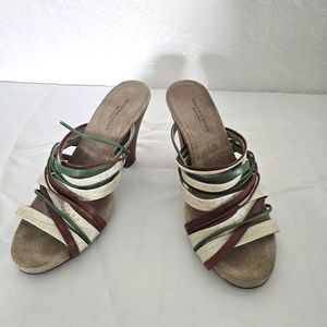 Dries Van Noten Block Heel Size 8